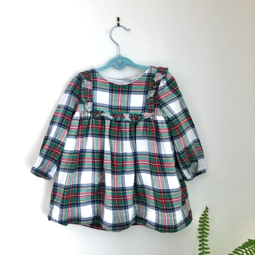 Tartan Fannel Holiday Dress